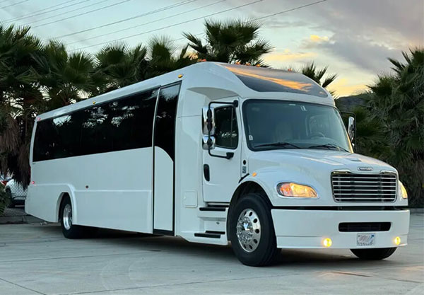 la party bus interior
