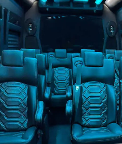 sprinter van interior