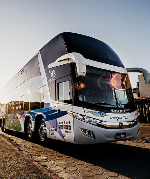 56 passenger charter bus rental exterior