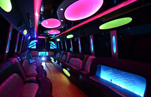 32 Passenger Party Bus - Los Angeles Limo Bus Rentals