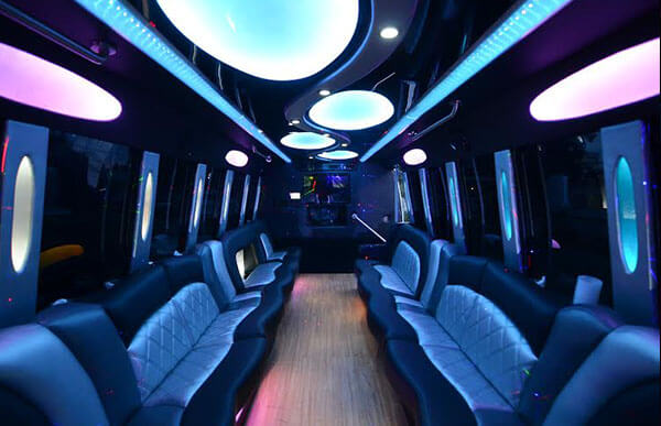 32 Passenger Party Bus - Los Angeles Limo Bus Rentals